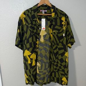 Urban Outfitters Patterned Button-Up